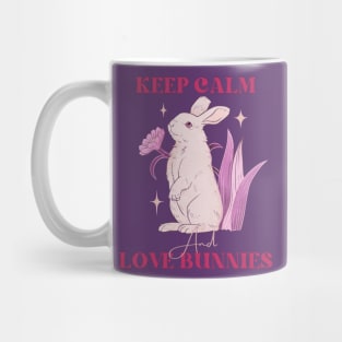 KEEP CALM LOVE BUNNIES Mug